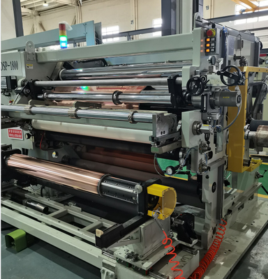 Μίν. 10 mm πλάτος άκρου απορριμμάτων λευκό υποστρώμα PET+Cu OPP+Cu