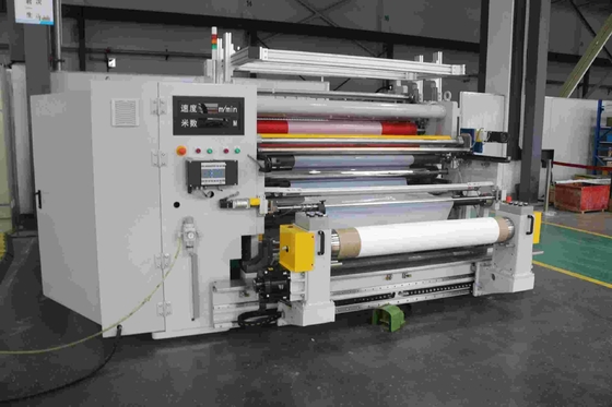 Διάμετρο διακοπής Max. 1500MM τεντωτική ταινία slitter rewinder χαρτί rewinder μηχανή