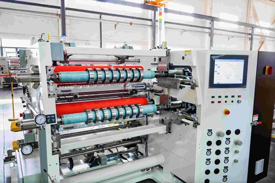 Μηχανή επανασυσκευής Υποστρώμα PET+Cu OPP+Cu μηχανή κοπής μήκους